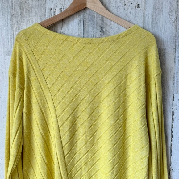 Anthropologie Maeve Devine Yellow Tunic Top Size XL - Picture 7 of 10